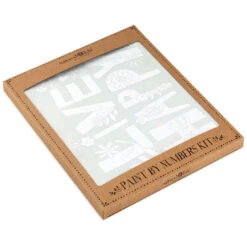 Natural Life Live Happy Paint By Number Wrapped Canvas Kit, 12x10