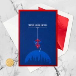 Hallmark Marvel Spider-Man You Deserve An Amazing Day 3D Pop-Up Card -Hallmark Sales Store Marvel SpiderMan Amazing 3D PopUp Card 1499LAD2901 05