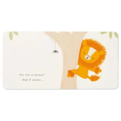 Hallmark MopTops Lion Stuffed Animal With You Are Brave Board Book -Hallmark Sales Store MopTops Plush Lion Stuffed Animal Board Book 1KID1530 06