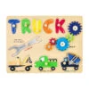 Mud Pie Truck Busy Board Wood Puzzle For Kids