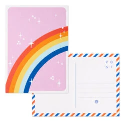 Hallmark Keep It Sunny Postcards, Book Of 10 -Hallmark Sales Store Orange and Blue Keep It Sunny Postcards 1SOM3857 04