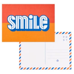 Hallmark Keep It Sunny Postcards, Book Of 10 -Hallmark Sales Store Orange and Blue Keep It Sunny Postcards 1SOM3857 07