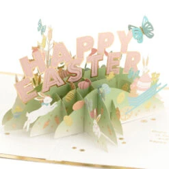 Hallmark Happy Surprises 3D Pop-Up Easter Card
