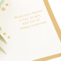 Hallmark Happy Surprises 3D Pop-Up Easter Card -Hallmark Sales Store Pastel Eggs 3D PopUp Easter Card 1299IRC7072 03