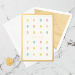 Hallmark Happy Surprises 3D Pop-Up Easter Card -Hallmark Sales Store Pastel Eggs 3D PopUp Easter Card 1299IRC7072 05