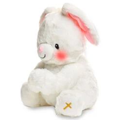 Paws For Prayer Bunny Stuffed Animal With Music And Light, 10" H -Hallmark Sales Store Paws for Prayer Bunny Plush With Music and Light CB86751 03