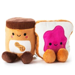 Hallmark Sales Store 6 Hallmark Better Together Peanut Butter And Jelly Magnetic Plush, 5"
