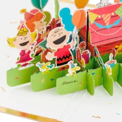 Hallmark Peanuts® Gang Celebrating You 3D Pop-Up Birthday Card 13 Hallmark Peanuts® Gang Celebrating You 3D Pop-Up Birthday Card -Hallmark Sales Store Peanuts Gang Snoopy 3D PopUp Birthday Card 1499LAD2739 04