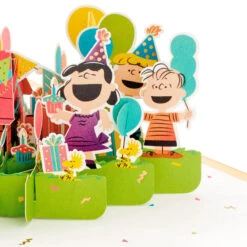 Hallmark Peanuts® Gang Celebrating You 3D Pop-Up Birthday Card 14 Hallmark Peanuts® Gang Celebrating You 3D Pop-Up Birthday Card -Hallmark Sales Store Peanuts Gang Snoopy 3D PopUp Birthday Card 1499LAD2739 05