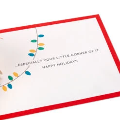 Hallmark Peanuts® Snoopy Joy To The World 3D Pop-Up Christmas Card -Hallmark Sales Store Peanuts Snoopy and Woodstock 3D PopUp Christmas Card 1499IXC8994 04