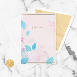 Hallmark The Special Place You Will Always Hold In My Heart Love Card -Hallmark Sales Store Pink Lotus Flower 3D PopUp Love Card for Her 1299LAD2887 05