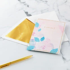 Hallmark The Special Place You Will Always Hold In My Heart Love Card -Hallmark Sales Store Pink Lotus Flower 3D PopUp Love Card for Her 1299LAD2887 06