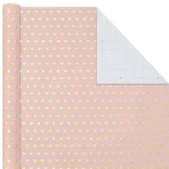 Hallmark Pink And Gray 3-Pack Wrapping Paper, 85 Sq. Ft. Total -Hallmark Sales Store Pink and Gray 2 Standard 1 Foil 3Pack Gift Wrap 5EWR6421 04