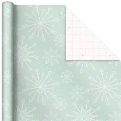 Hallmark Pink And Mint Assorted 3-Pack Christmas Wrapping Paper, 120 Sq. Ft. -Hallmark Sales Store Pink and Mint Christmas Wrapping Paper Assortment 5JXW1083 04