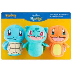 Hallmark Itty Bittys® Pokémon Plush Collector Set Of 3 -Hallmark Sales Store Plush Pokmon itty bittys 3Pack 1KDD2177 03