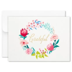 Hallmark Pretty Floral Assorted Blank Thank-You Notes, Box Of 24 -Hallmark Sales Store Pretty Floral Assorted Blank ThankYou Notes in Box 1499TYN2424 05