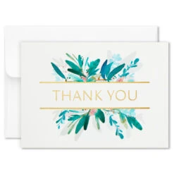 Hallmark Pretty Floral Assorted Blank Thank-You Notes, Box Of 24 -Hallmark Sales Store Pretty Floral Assorted Blank ThankYou Notes in Box 1499TYN2424 07