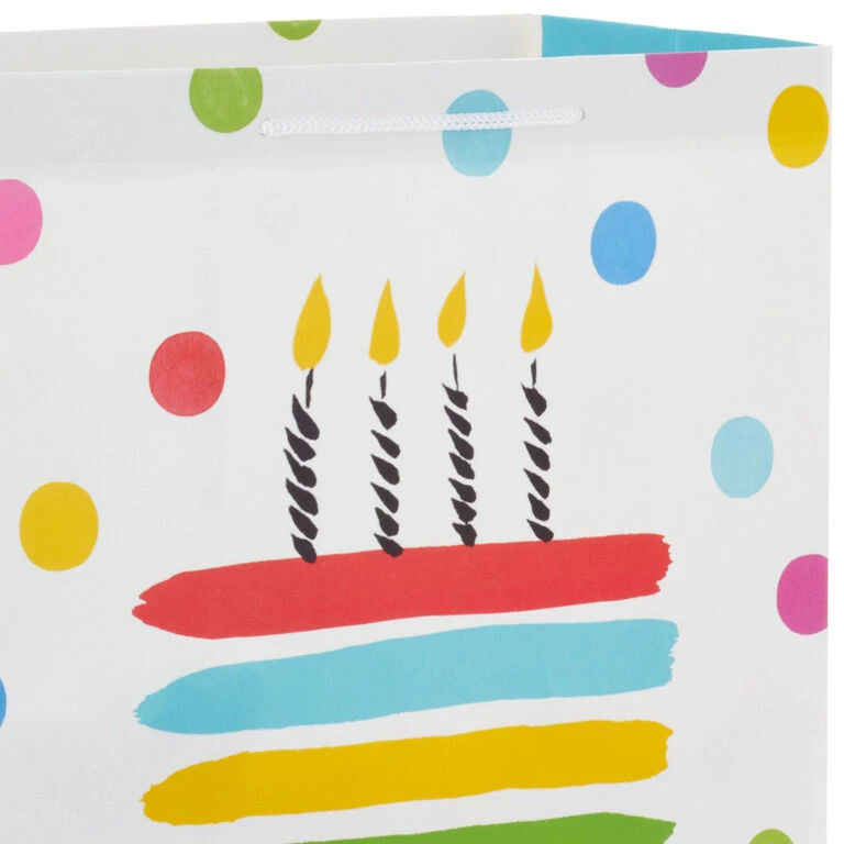 Hallmark Birthday Rainbow 8-Pack Gift Bags, Assorted Sizes And Designs 4 Hallmark Birthday Rainbow 8-Pack Gift Bags, Assorted Sizes And Designs - Image 4