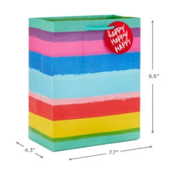 Hallmark Birthday Rainbow 8-Pack Gift Bags, Assorted Sizes And Designs 10 Hallmark Birthday Rainbow 8-Pack Gift Bags, Assorted Sizes And Designs -Hallmark Sales Store Rainbow Birthday Gift Bags Assorted Sizes Designs 5EGB7427 05