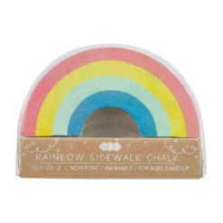 Mud Pie Rainbow Washable Sidewalk Chalk, 2 Pieces