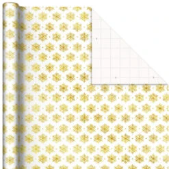 Hallmark Christmas Gift Wrap Kit With Wrapping Paper, Bows, Ribbons And Tags -Hallmark Sales Store RedWhiteGreen 3Roll Holiday Wrapping Paper Set 5JXW1200 04