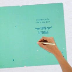 Hallmark 16" Retired And Admired Jumbo Retirement Card With Banner 13 Hallmark 16" Retired And Admired Jumbo Retirement Card With Banner -Hallmark Sales Store Retired Admired Retirement Card 1299CBG3022 06