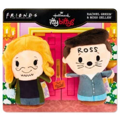 Hallmark Itty Bittys® Friends Ross And Rachel Plush, Set Of 2 -Hallmark Sales Store Ross and Rachel Plush Friends itty bittys 1KDD2070 03