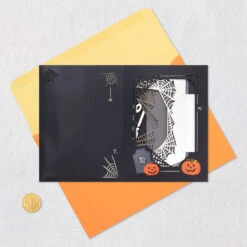 Hallmark Boo To You Musical 3D Pop-Up Halloween Card With Light -Hallmark Sales Store Spooky Graveyard 3D PopUp Music Light Halloween Card 1099HJD5002 06