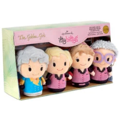Hallmark Itty Bittys® The Golden Girls Bowling Team Plush Collector Set Of 4 -Hallmark Sales Store The Golden Girls Bowling Team Plush itty bittys 1KDD2141 03