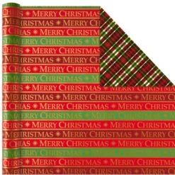 Hallmark Traditional Christmas 4-Pack Reversible Wrapping Paper Rolls, 150 Sq. Ft. -Hallmark Sales Store Traditional Christmas 4Pack Reversible Wrapping Paper Rolls 150 sq ft root 5JXW1738 JXW1738 1470 3.jpg Source Image