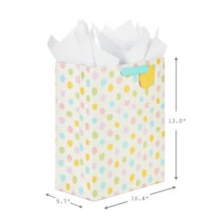 Hallmark 13" Welcome Baby 3-Pack Assorted Gift Bags With Tissue -Hallmark Sales Store Welcome Baby 3Pack Assorted Large Gift Bags Tissue 5EGB6421 03
