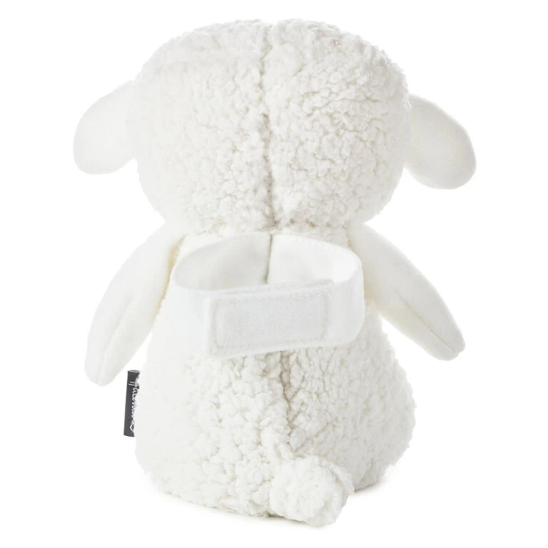 Hallmark Lullaby Lamb Musical Stuffed Animal, 8.25" 2 Hallmark Lullaby Lamb Musical Stuffed Animal, 8.25" - Image 2