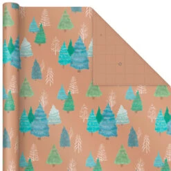 Hallmark Winter Nature Kraft Prints 3-Pack Christmas Wrapping Paper, 90 Sq. Ft. -Hallmark Sales Store Winter Nature 3Pack Christmas Wrapping Paper 5JXW1051 05
