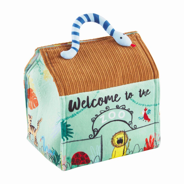 Mud Pie Zoo Plush Toy Set, 6 Pieces 2 Mud Pie Zoo Plush Toy Set, 6 Pieces - Image 2